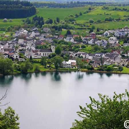 Ferienwohnung Welcome Mit Seeblick Schalkenmehren Buitenkant foto