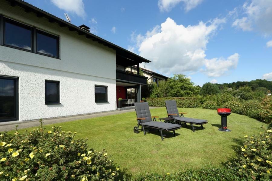 Ferienwohnung Welcome Mit Seeblick Schalkenmehren Buitenkant foto