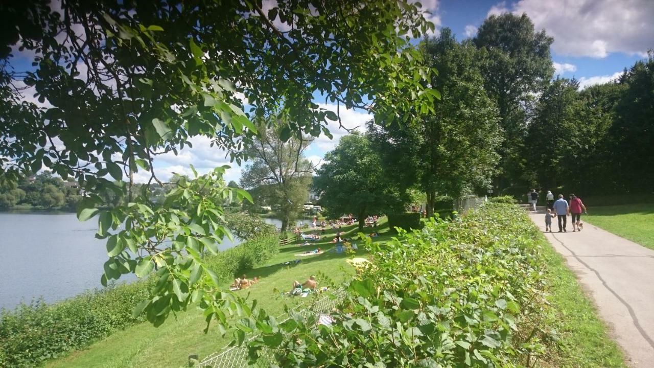 Ferienwohnung Welcome Mit Seeblick Schalkenmehren Buitenkant foto
