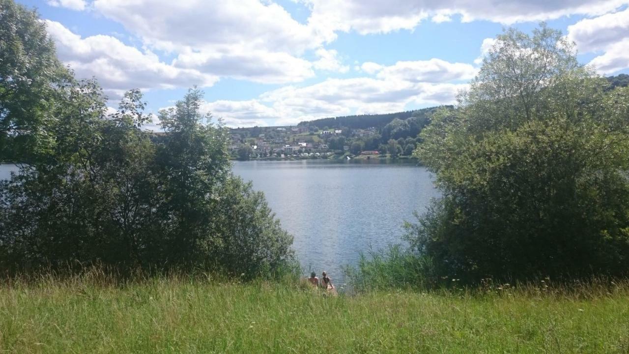 Ferienwohnung Welcome Mit Seeblick Schalkenmehren Buitenkant foto